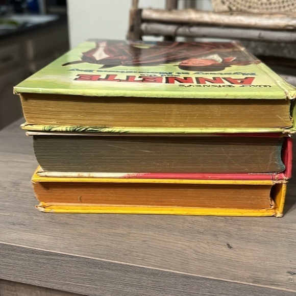 Walt Disney VTG 60s Annette Series LOT OF 3 Books - Picture 12 of 17